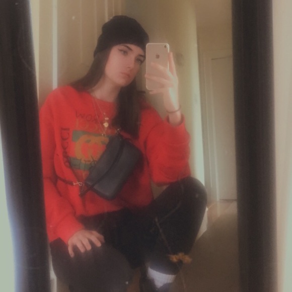 Red Gucci Coco Capitán logo sweatshirt - Picture 6 of 6